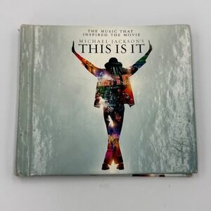 Michael Jackson This Is It Hardcover Book Case Only • No Discs • 2009 Epic